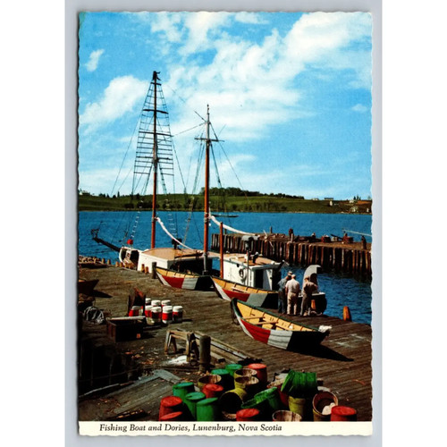 Fishing boats dories - fishing, lunenburg
