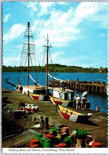 Fishing boat and dories - fishing,