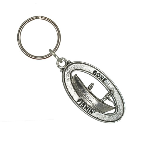 Drift boat keychain - drift,