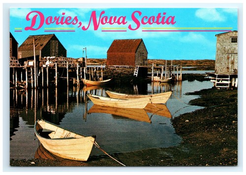 Vintage dories rest blue rocks - rest,